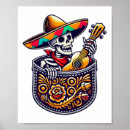 Search for mariachi posters Skeleton