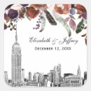 Search for nyc wedding stickers Skyline