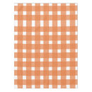 Search for orange and white tablecloths Vintage