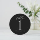 Search for circle table cards Calligraphy