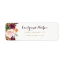 Search for gold glitter return address labels Watercolor