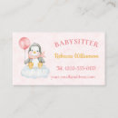 Search for home daycare business cards Babysitter