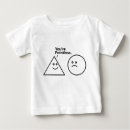 Search for math baby shirts Circle