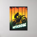 Search for motorcycle canvas prints Motocross
