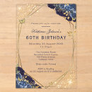 Search for formal 60th birthday invitations Modern