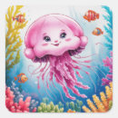 Search for jellyfish stickers Octopus