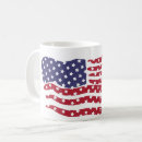 Search for red white and blue design mugs Fourth of july