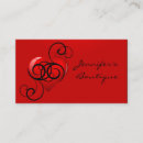 Search for glossy business cards Girly