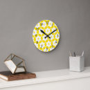 Search for polka dot clocks Yellow