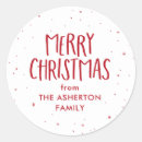 Search for red dot stickers Merry christmas
