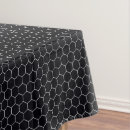 Search for black silver tablecloths Geometric