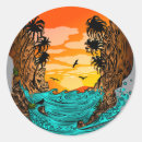 Search for tree sunset stickers Nature