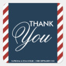 Search for blue and red wedding stickers Thank you
