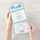 Search for lighthouse invitations Light blue