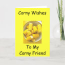 Search for friend of corn cards Corny