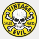 Search for vintage devil stickers Halloween