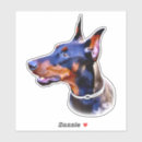 Search for doberman pinscher stickers Canine