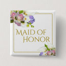 Search for bouquet badges Maid of honour