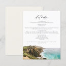 Search for big 4x5 invitations Beach