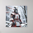 Search for samurai canvas prints Traditional