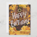 Search for forest birthday cards Autumn