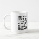 Search for christian soldier mugs Soldiers