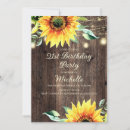 Search for country 21st birthday invitations Rustic