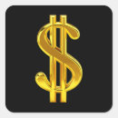 Search for dollar sign stickers Gold