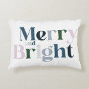Search for blue christmas cushions Merry and bright