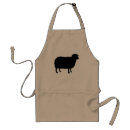Search for black sheep aprons Lamb