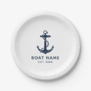 Search for anchor paper plates Nautical