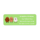 Search for funny chicken return address labels Humour