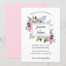Search for lavender and white wedding invitations Traditional