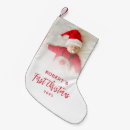 Search for babys 1st christmas stockings Typography