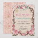 Search for shabby christening invitations Vintage