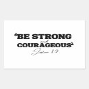 Search for courageous stickers Bible verse