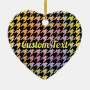 Search for pattern heart christmas tree decorations Colourful
