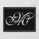 Search for monogram table number postcards Modern