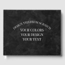 Search for blank book Black