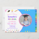 Search for preschool graduation invitations Young graduate