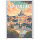 Search for rome italy stickers Retro vintage travel