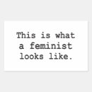 Search for look like stickers Feminist