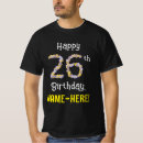 Search for 26th birthday tshirts 26 years old
