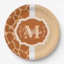 Search for giraffe print plates Cute