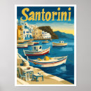 Search for santorini art Vintage