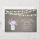 Search for rustic surprise party invitations Floral
