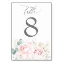 Search for gold floral table cards Eucalyptus