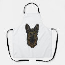 Search for funny dog design aprons Pug
