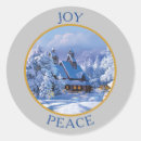 Search for snow covered trees stickers Vintage