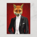 Search for funny fox postcards Animal lovers